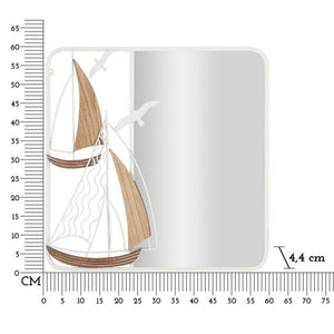 Specchio da Muro Adriatico cm 60X4,4X60 - ADRIATIC