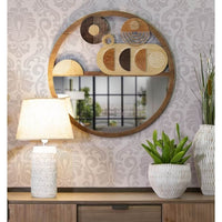 Specchio da Muro Blocco cm diam 80X3 - BLOCK