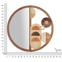 Specchio da Muro Blocco cm diam 80X3 - BLOCK