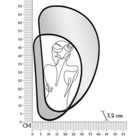 Specchio da Muro Motivo cm 40,6X3,2X70,5 - NUDITY