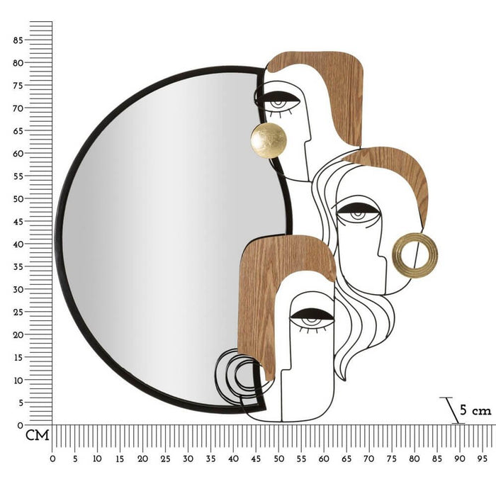 Specchio da Muro cm 83X5X80 - BLOCK