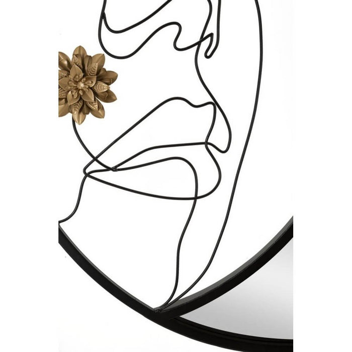 Specchio da Muro Melly cm diam 80X3,8 - NUDITY