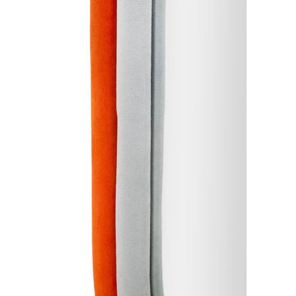 Specchio da Muro Velluto Arancio cm 60X4X90 - TONY VELLUTOLU GIALLO