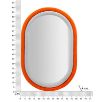 Specchio da Muro Velluto Arancio cm 60X4X90 - TONY VELLUTOLU GIALLO