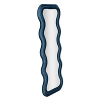 Specchio da Muro Velluto Blu cm 60X6X160 - ANTONY VELLUTO GRIGIO MIX