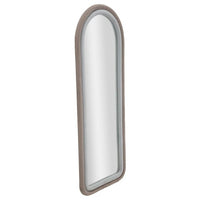 Specchio da Muro Velluto Grigio cm 60X4X160 - EMILY VELLUTOREMA