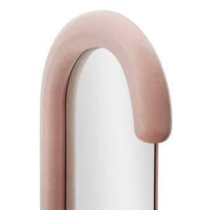 Specchio da Muro Velluto Rosa cm 60X7X160 - CLOE VELLUTO FUXIA