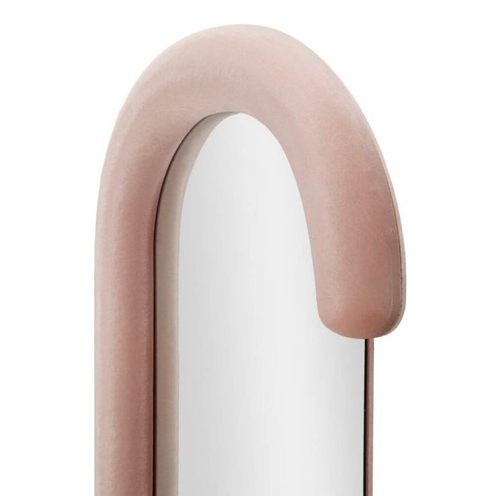 Specchio da Muro Velluto Rosa cm 60X7X160 - CLOE VELLUTO FUXIA