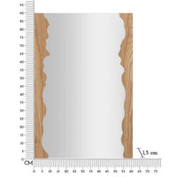 Specchio da Muro Forma cm 60X1,5X90 - MIKI VELLUTOREMA