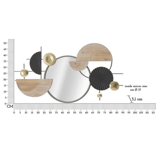 Specchio da Muro Astratto 90,2x50,2 cm - LINES