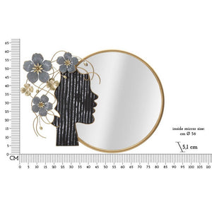 Specchio da Muro Donna 81,9x61 cm - FISH