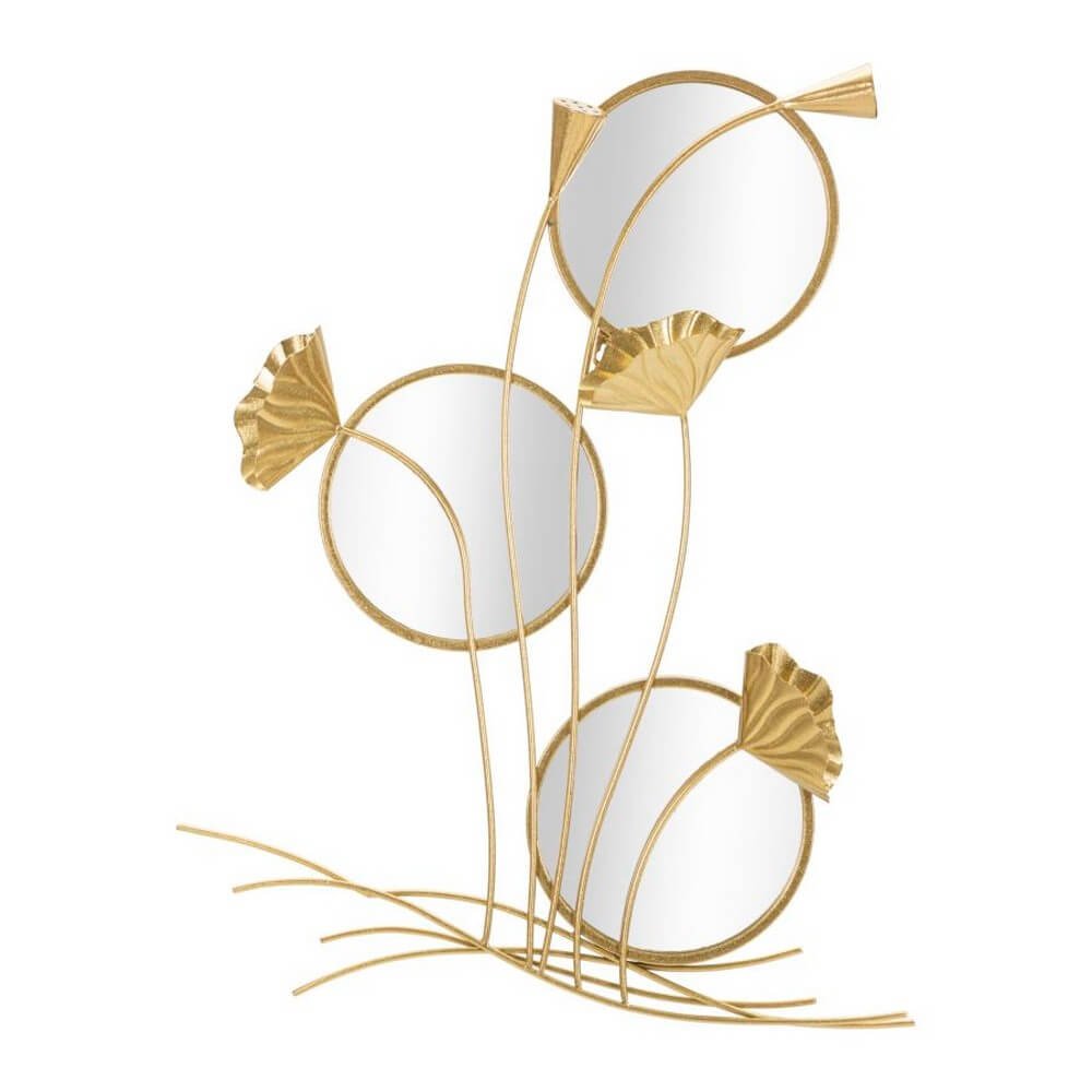 Specchio da Muro Triplo Fiore 65x88 cm - TRIPLE FLOW