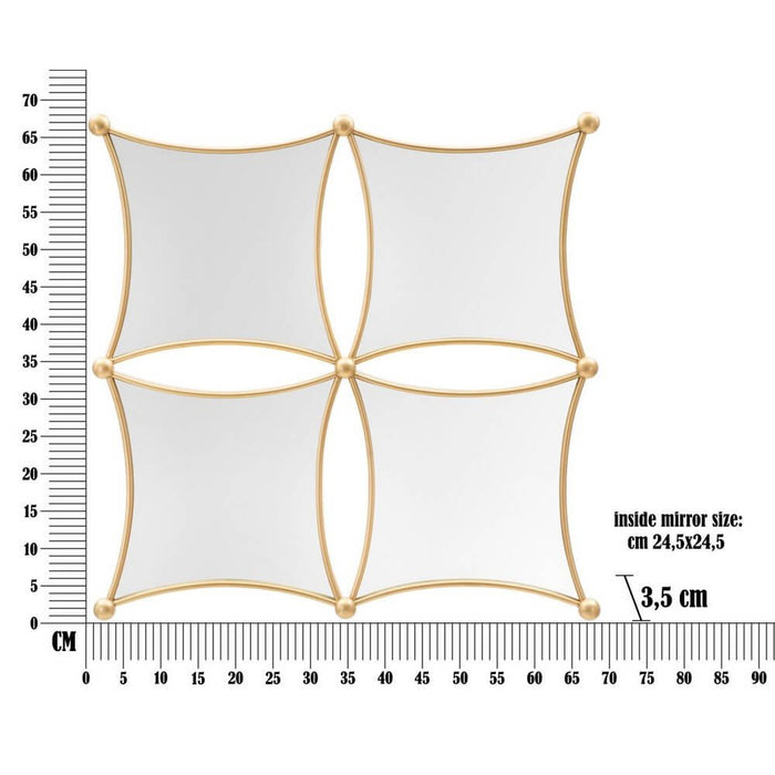 Specchio da Muro Jalo 68x68 cm - JALO