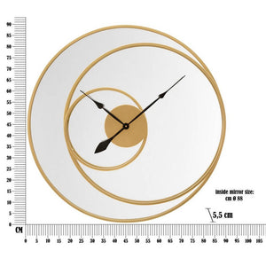 Orologio Specchio diam 90 cm - DECORATIVO