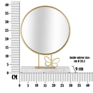 Specchio da Appoggio Farfalla 30x39,5 cm - BUTTERFLY