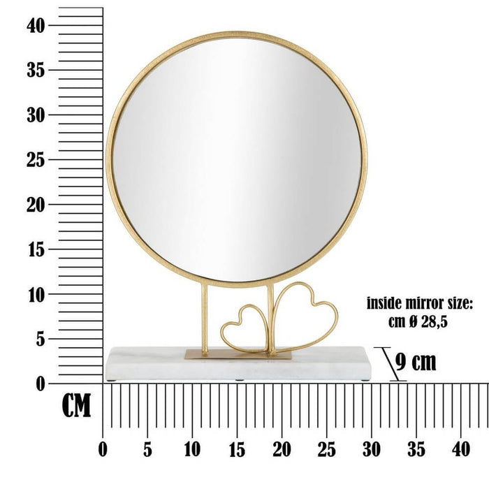 Specchio da Appoggio Cuore 30x39,5 cm - HEART