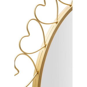 Specchio Cuori diam 80 cm - HEARTS