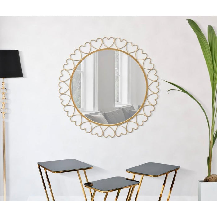 Specchio Cuori diam 80 cm - HEARTS