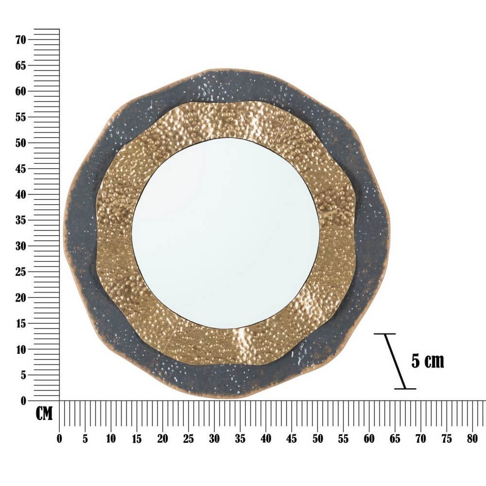 Specchio da Muro Shai Scuro diam 65,5 cm - SHAI DARK