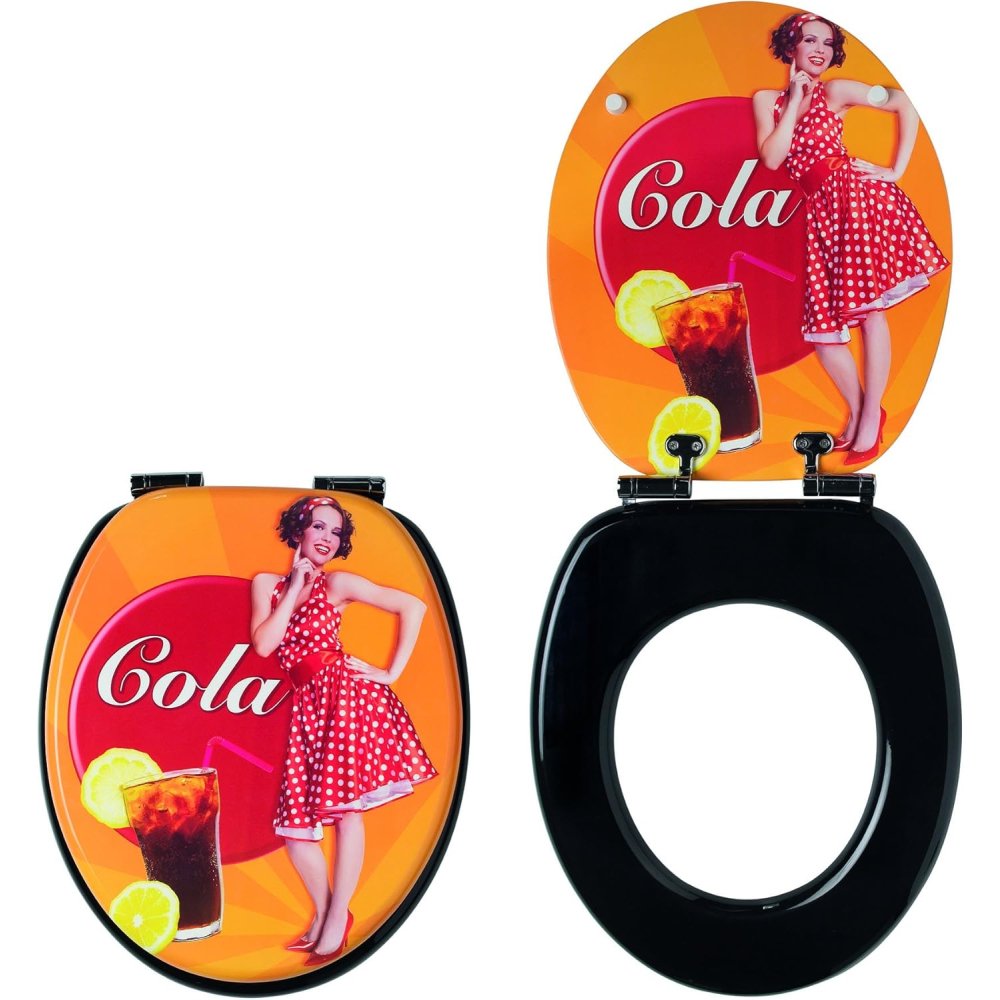 Wirquin trendy line 20720051 - sedile copri wc con chiusura soft