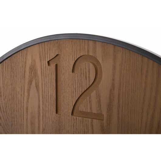 Orologio da Muro Super Legno/Foglia diam 60 cm - SUPER WOOD/LEAF