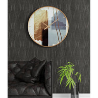 Orologio Glass Motif diam 60 cm - GLASS MOTIF