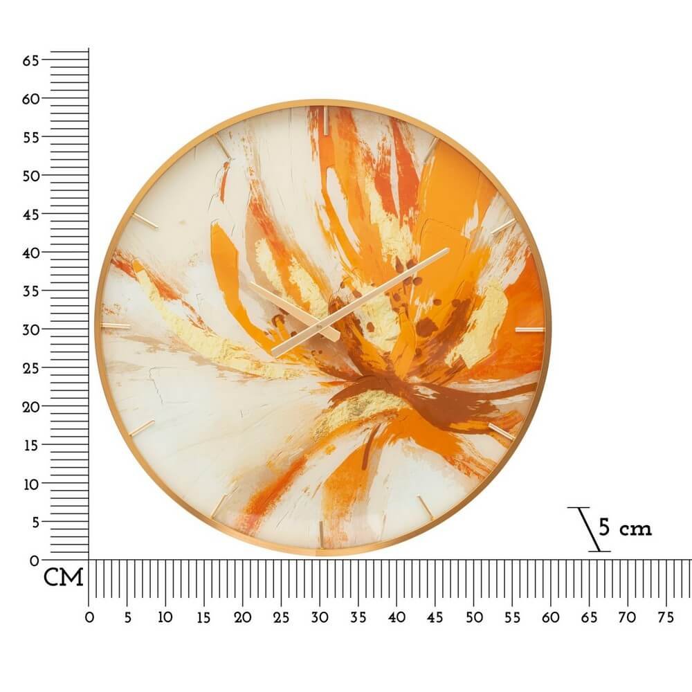 Orologio Glass Toply diam 60 cm - GLASS TOPLY