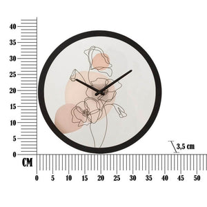 Orologio da Muro Fiorediam 40 cm - FLOWER -B-