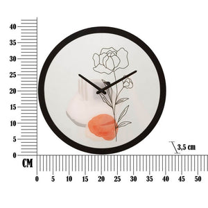 Orologio da Muro Fiorediam 40 cm - FLOWER -A-
