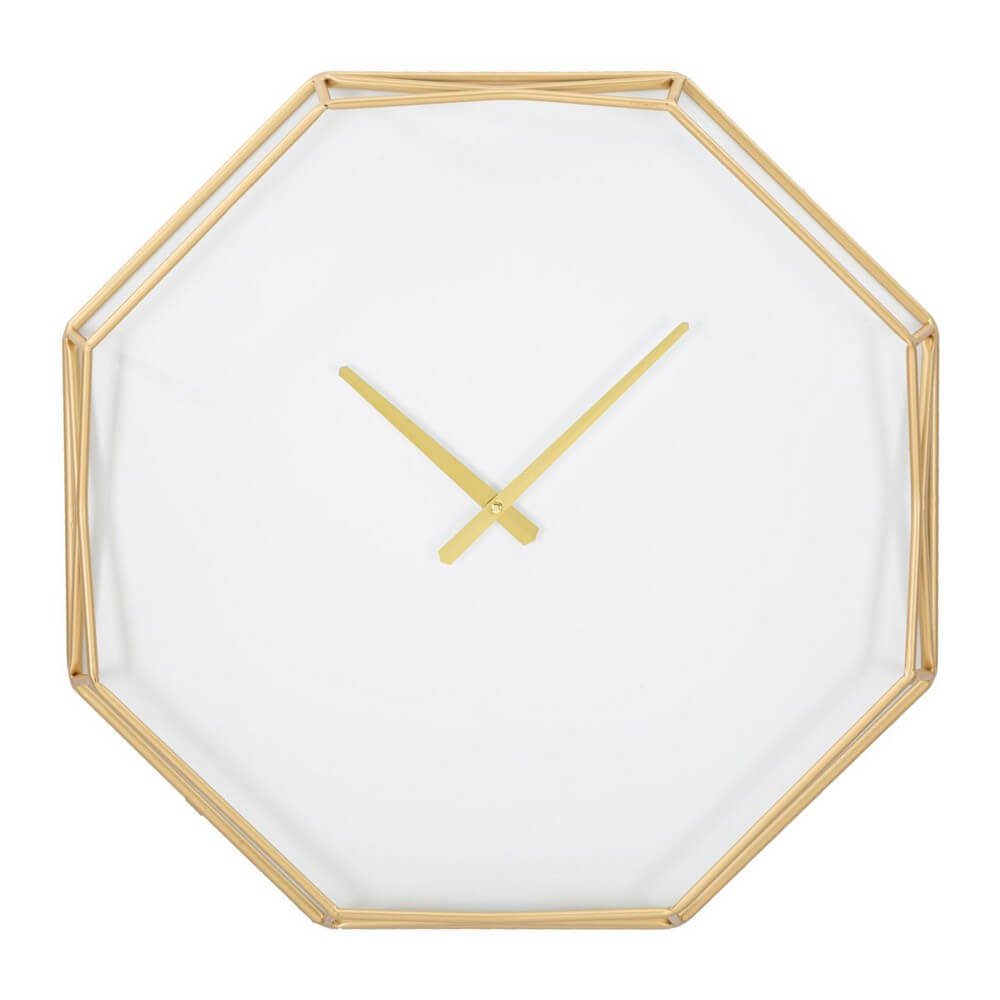 Orologio da Muro Ottagonale Gold diam 56 cm - GOLDY OCTAGONAL