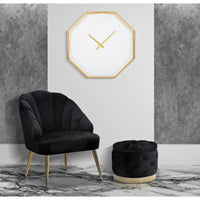 Orologio da Muro Ottagonale Gold diam 56 cm - GOLDY OCTAGONAL