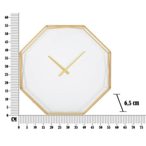 Orologio da Muro Ottagonale Gold diam 56 cm - GOLDY OCTAGONAL