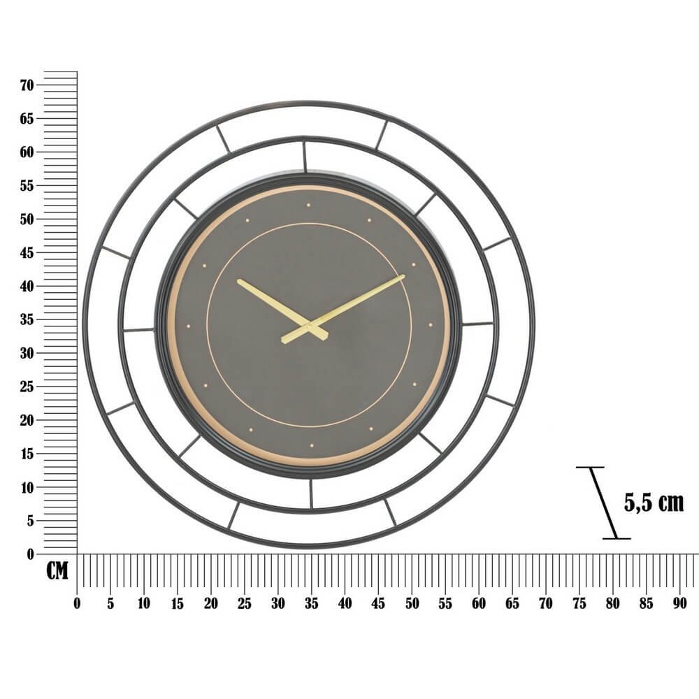 Orologio da Muro Fashion Scuro diam 70 cm - FASHION DARK