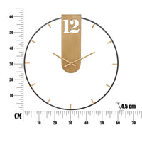 Orologio Dorato Linee cm diam 60X4,5 - GOLDY