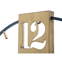 Orologio Dorato Linee cm diam 60X4,5 - GOLDY