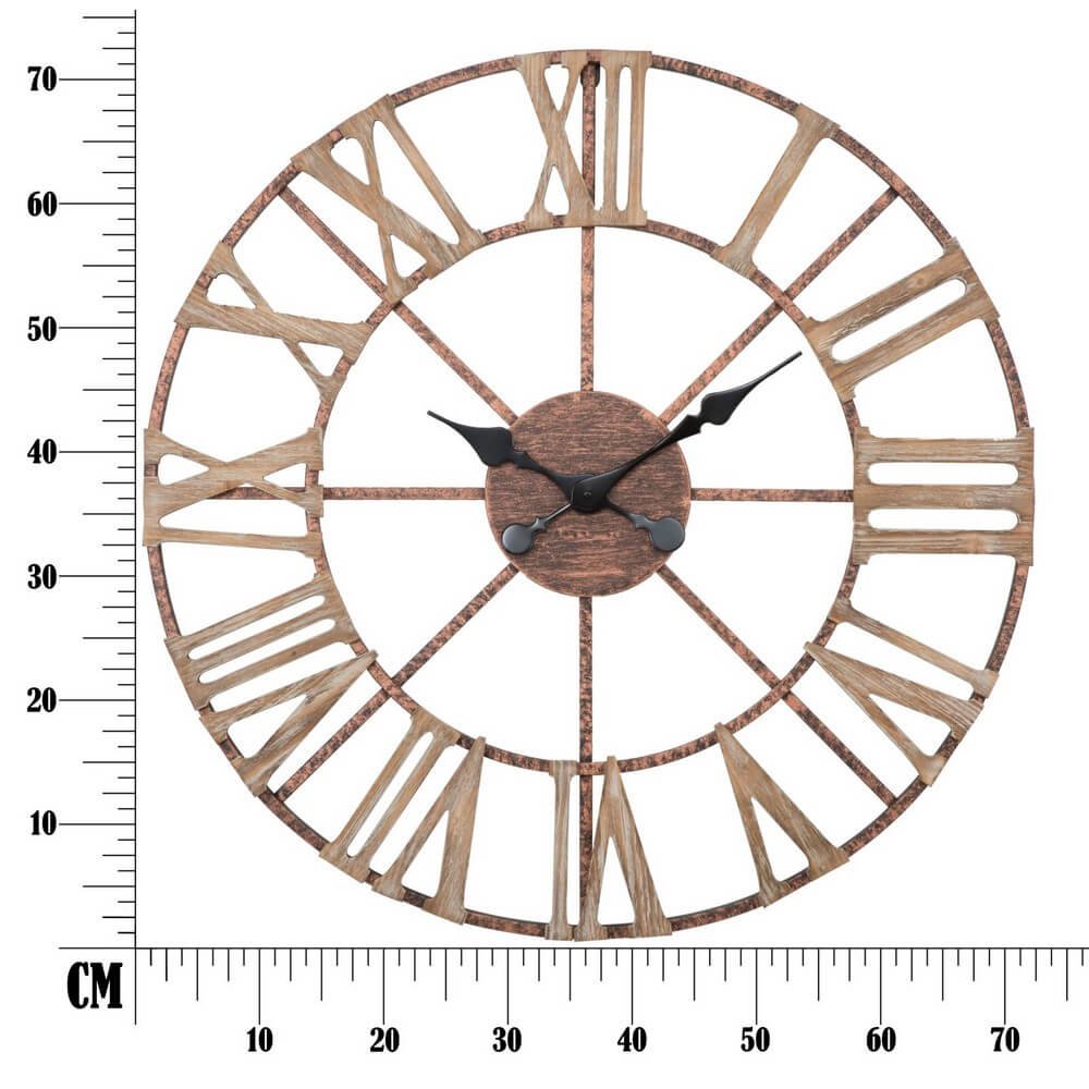 Orologio Rotondo cm diam 71,5X4 - PLUS