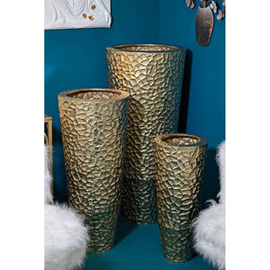 Set di Vasi Glassati Tris cm diam 50,8X114,9-40X92,7-29,8X70,5 - GLASY TRIS