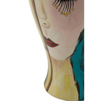 Vaso Ceramica Volto Grande cm diam 28X50 - ART FACE