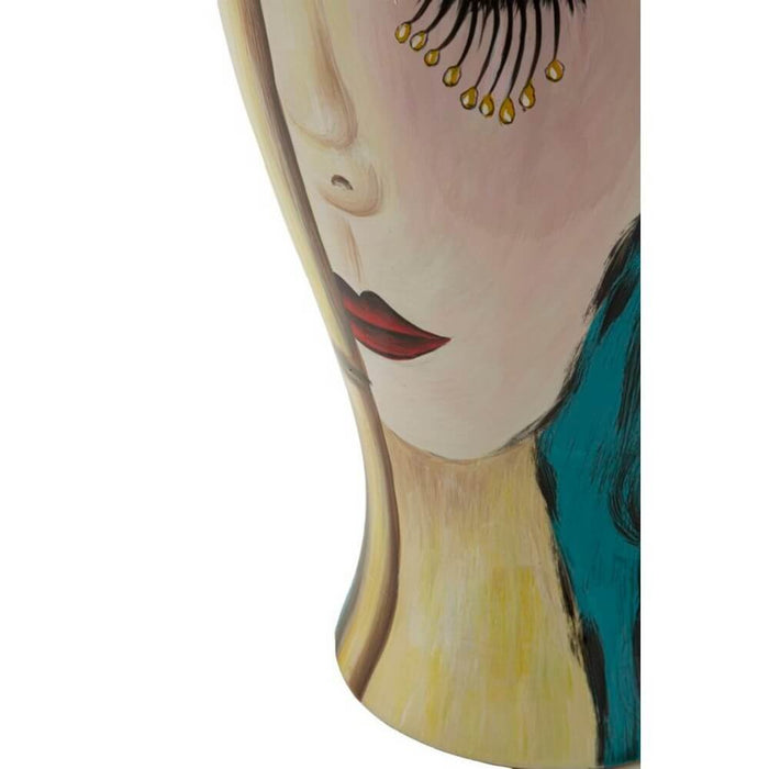 Vaso Ceramica Volto Grande cm diam 28X50 - ART FACE