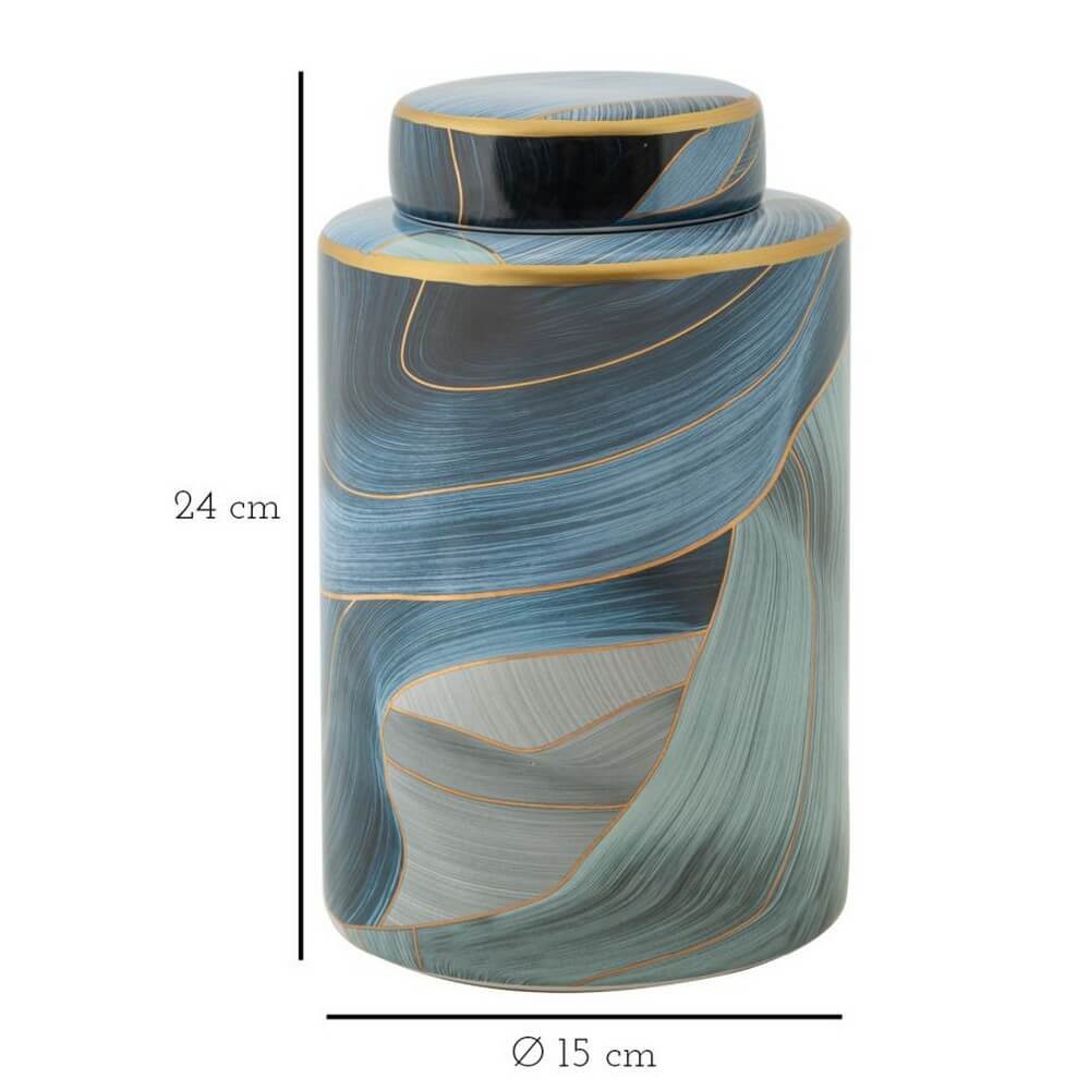 Vaso Ceramica Elegante Piccolo cm diam 15X24 - ELEGANT