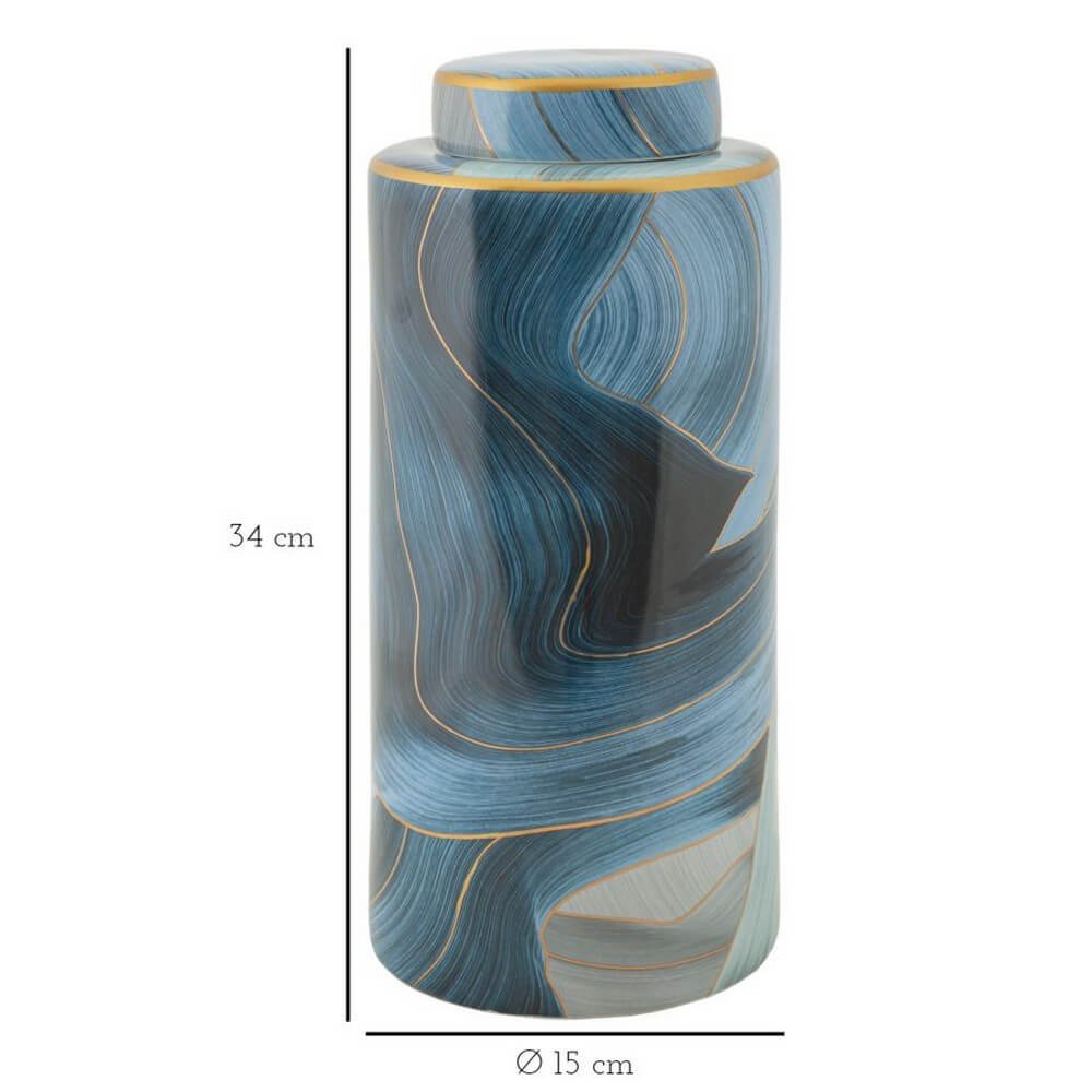 Vaso Ceramica Elegante Grande cm diam 15X34 - ELEGANT