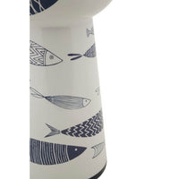 Vaso Ceramica Alto Pesci cm diam 14X38,5 - FISH TALL