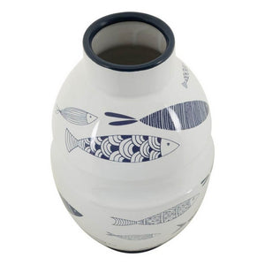 Vaso Ceramica Grande Pesci cm diam 21X31 - FISH