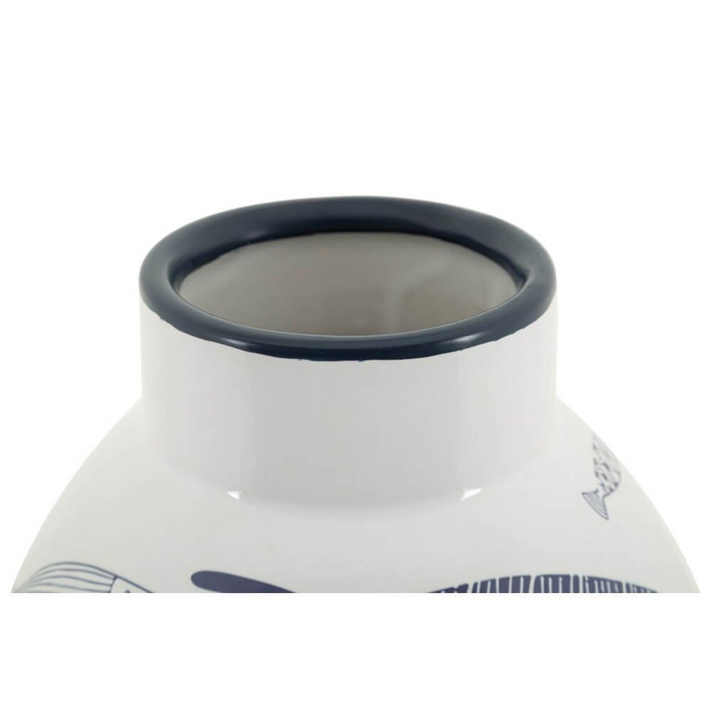 Vaso Ceramica Grande Pesci cm diam 21X31 - FISH