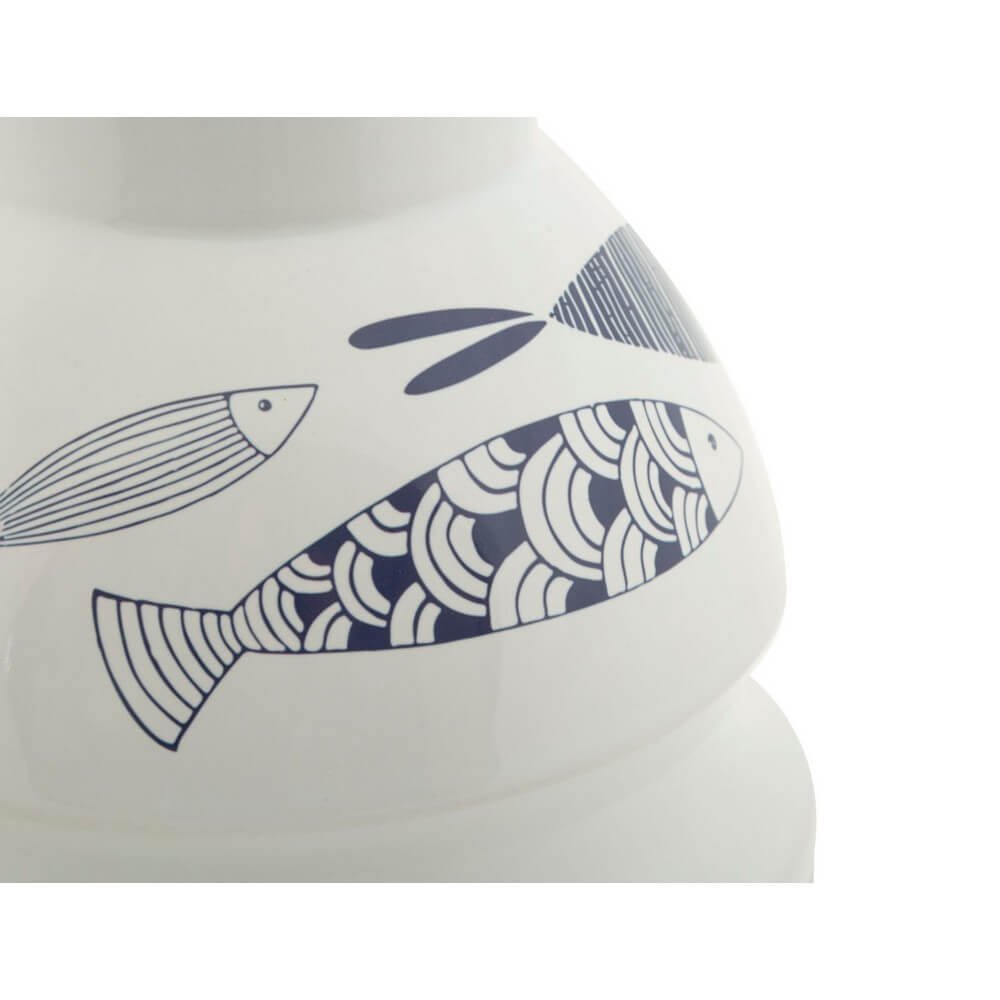 Vaso Ceramica Grande Pesci cm diam 21X31 - FISH