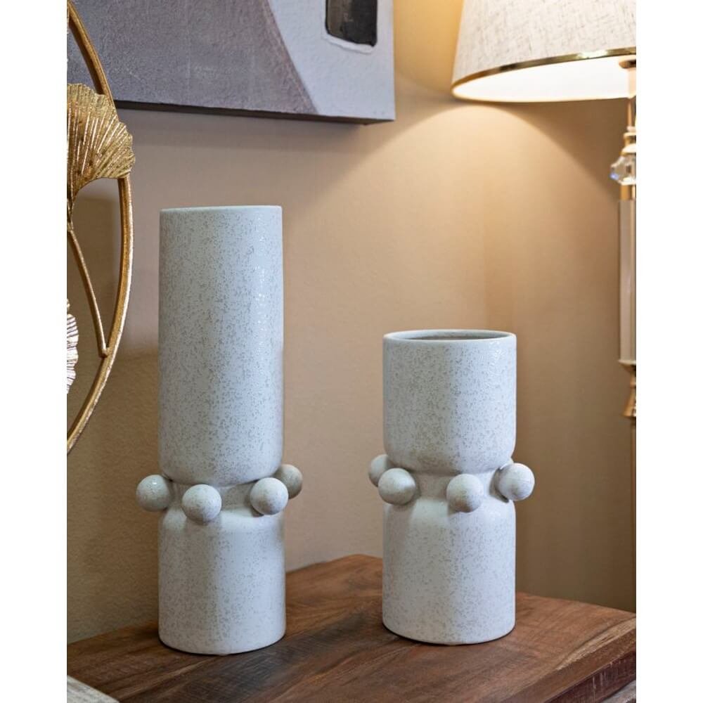 Vaso Ceramica Basso Bubbles cm diam 16X28 - BUBBLES