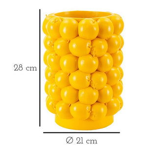 Vaso Limoni cm Ø 21X28 - LEMONS