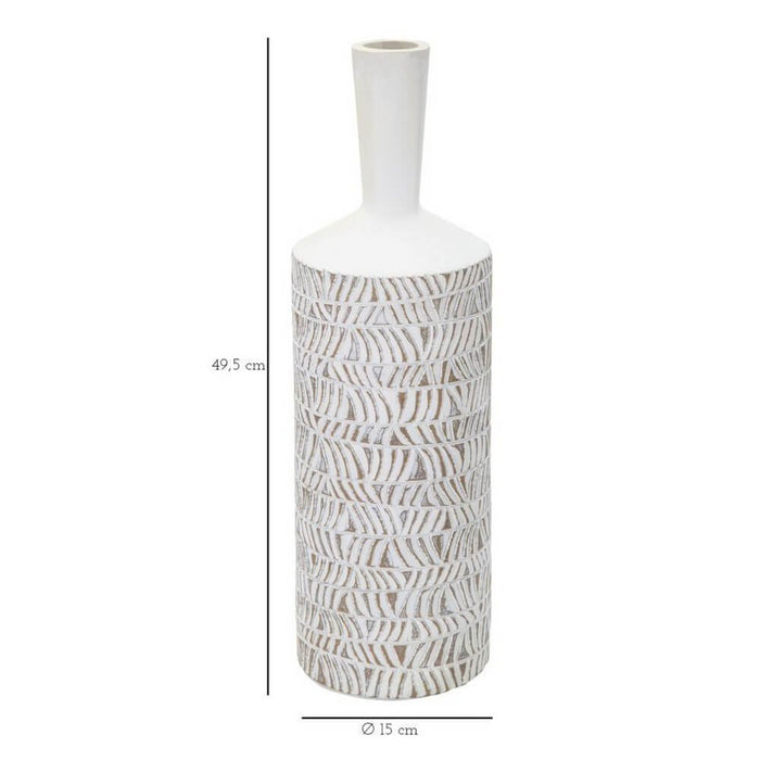 Vaso Resina Forma Bottiglia cm Ã˜ 15X49,5 - NAIROBIOTTLE