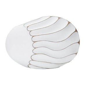 Vaso Resina Decorato Piccolo cm 34X11,5X24,5 - LINES