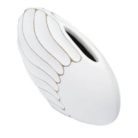 Vaso Resina Decorato Piccolo cm 34X11,5X24,5 - LINES